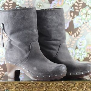UGG Suede Sheepskin Booties